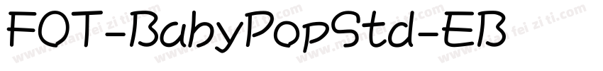 FOT-BabyPopStd-EB 作者字体转换